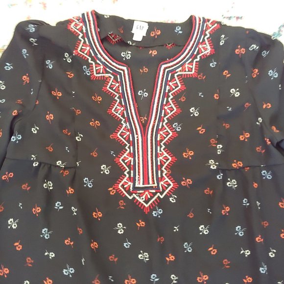 Bohemian style GAP blouse - Picture 3 of 4